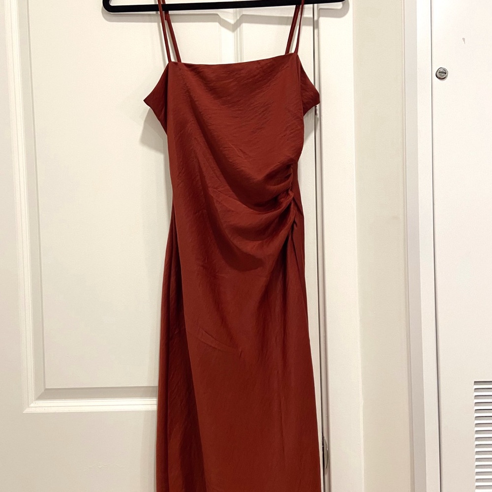 House of Harlow red/brown slip dress